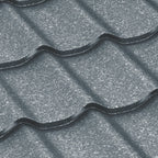 Țiglă metalică Bilka Clasic Grande Mat, Gri RAL 7011