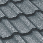 Țiglă metalică Bilka Gotic Grande Mat, Gri RAL 7011