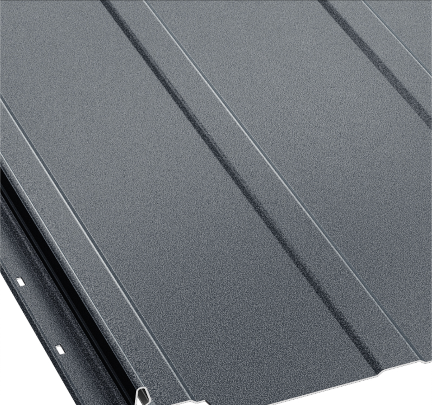 Țiglă metalică Bilka Retro Panel Micro-Ribs Mat